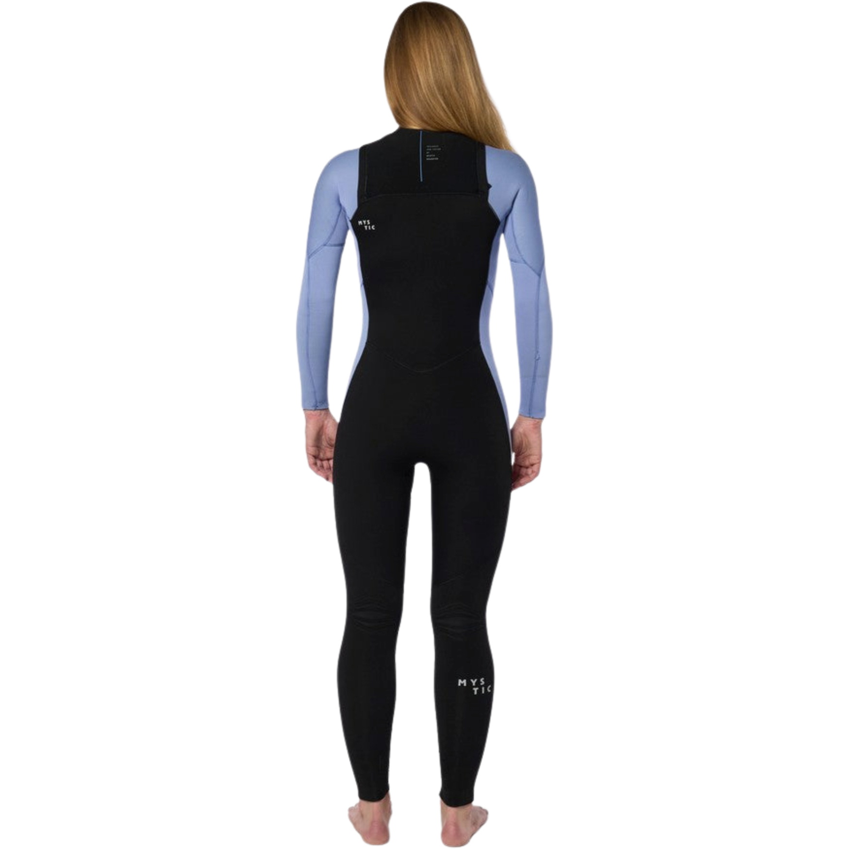 2026 Mystic Frauen Haven 5/3mm Doppelter Brustreißverschluss Neoprenanzug 35000.270045 - Iris Blue